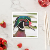 Wood Duck Serviette (Beispiel)