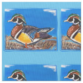 Wood Duck Stoff (Nahaufnahme)