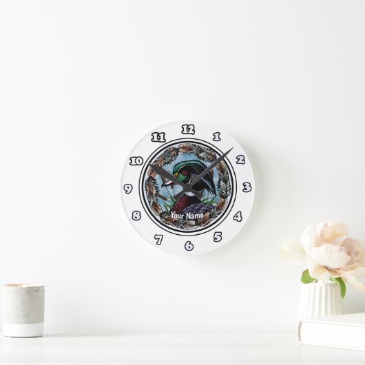 Wood Duck Uhr (Zuhause)