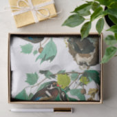 Wood Duck von John James Audubon Seidenpapier (Geschenk)