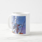 Wood Duck Wildlife Kaffeetasse (Vorderseite Links)
