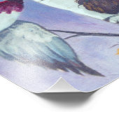 Wood Ducks Flying Fotodruck (Ecke)