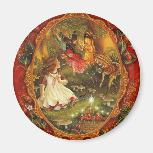 Wood Fairies Magnet (Vorne)