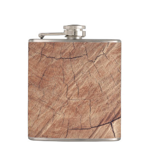 Wood Flachmann