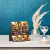 Wood Foto Collage Vatertag Bester Papa je Fotoplatte (InSitu)