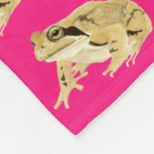 Wood Frog Fleecedecke (Ecke)