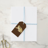 Wood Frog Geschenkanhänger (Mit Garn)