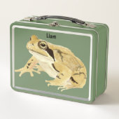 Wood Frog Metall Brotdose (Vorderseite)