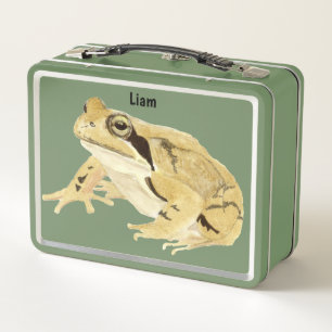 Wood Frog Metall Brotdose