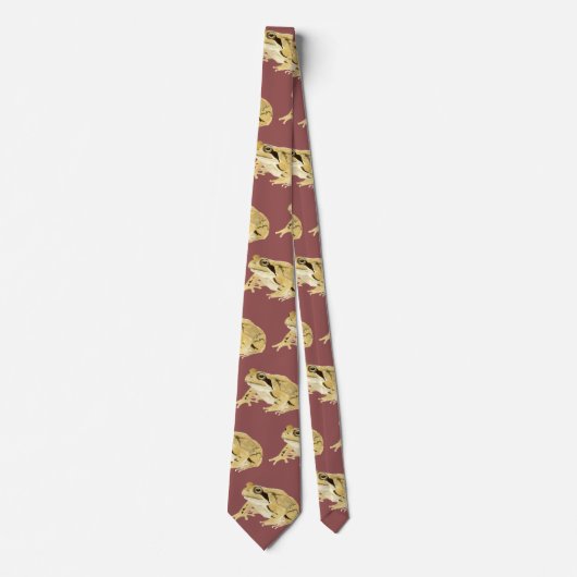 Wood Frog Neck Tie Krawatte (Vorderseite)