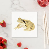 Wood Frog Serviette (Beispiel)