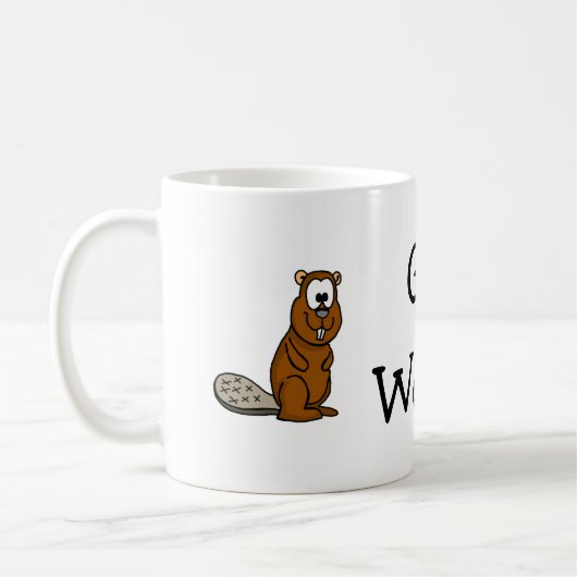 Wood got? Biberkaffee-Tasse Kaffeetasse (Links)
