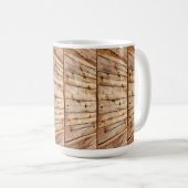 Wood Grain Kaffeetasse (VorderseiteRechts)