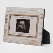 Wood Image Ultrasound Gonna Be the Best Daddy Fotoplatte (Seite)