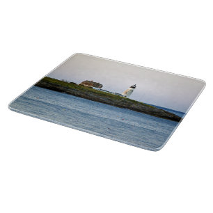 Wood Island Leuchtturm, Maine Schneidbrett Schneidebrett