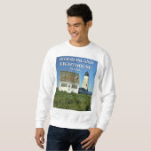 Wood Island Lighthouse, Maine Sweatshirt (Vorne ganz)