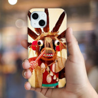 Wood kachina Puppe Foto niedliches albernes lustig