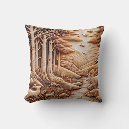 Wood Kissen (Vorderseite)