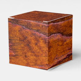 Wood Looking Wedding Party Gefallen Box Geschenkschachtel
