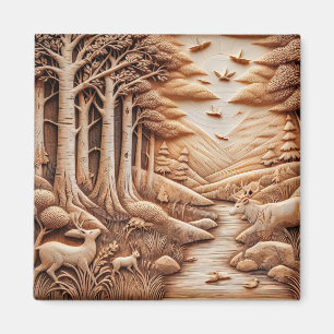 Wood Magnet