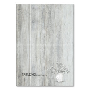 Wood Mason Jar und Gipskraut Rustikale Hochzeit Tischnummer