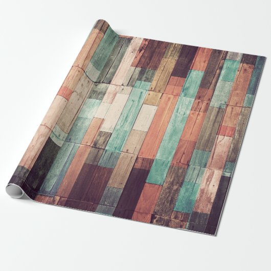 Wood material background. Vintage wallpaperbackgro Geschenkpapier (Ungerollt)