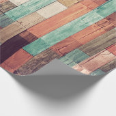 Wood material background. Vintage wallpaperbackgro Geschenkpapier (Ecke)