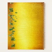 Wood nymph Fee Mädchen Gold helle Wald Blüte Planer (Rückseite)