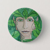 Wood Nymph Lapel Abzeichen Button (Vorderseite)
