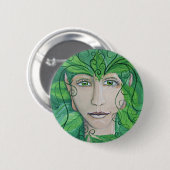 Wood Nymph Lapel Abzeichen Button (Vorne & Hinten)