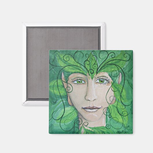 Wood Nymph Magnet (Vorderseite/Rückseite)