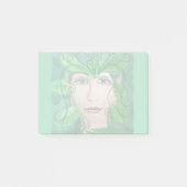 Wood Nymph Post It Notepad Post-it Klebezettel (Vorderseite)
