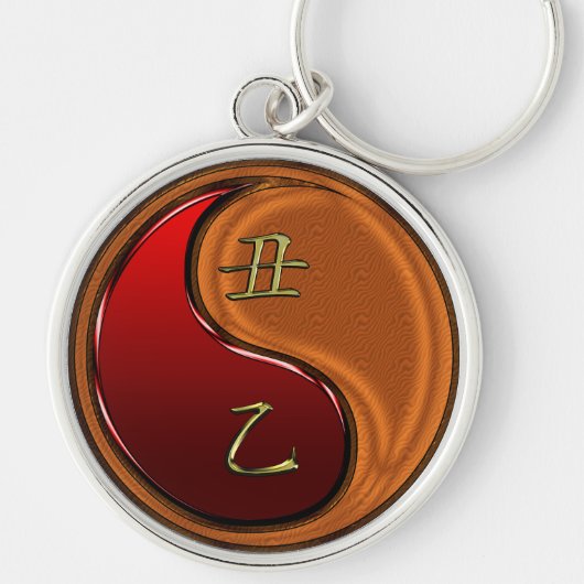 Wood Ox Schlüsselanhänger (Vorne)