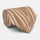 Wood Pattern Men's Krawatte (Gerollt)