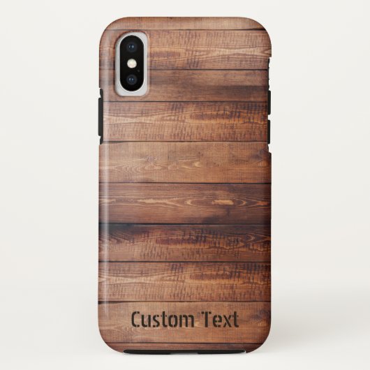 Wood Planks Case-Mate iPhone Hülle (Rückseite)