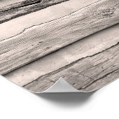 Wood Planks Poster (Ecke)