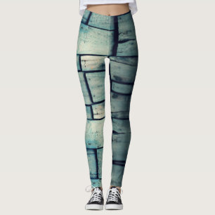 Wood Plywood - Power Yoga Leggings