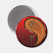 Wood Rat Magnet (Vorderseite/Rückseite)