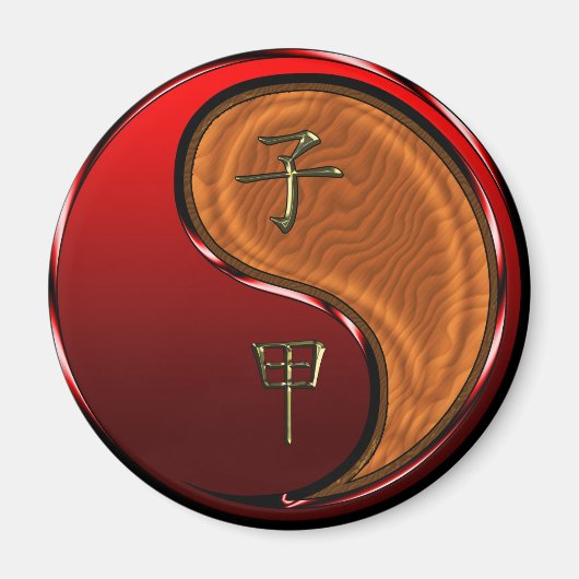 Wood Rat Magnet (Vorne)