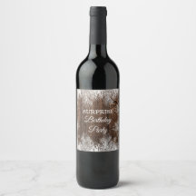 Wood Rustic Geburtstagsparty