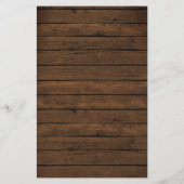 Wood Rustic Pumpkin, die Mommy Best Game kennt (Rückseite)