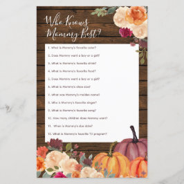 Wood Rustic Pumpkin, die Mommy Best Game kennt