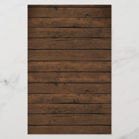 Wood Rustic Pumpkin Floral Word Scramble Game (Rückseite)