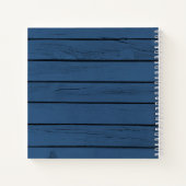 Wood Seepferd Lighthouse Beach House Gästebuch Notizblock (Rückseite)