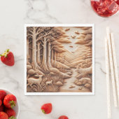 Wood Serviette (Beispiel)