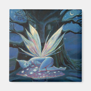 Wood Spirit, Fee Art Magnet