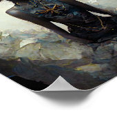 Wood Sprite Fee Faiasy Fantasy Art Poster (Ecke)