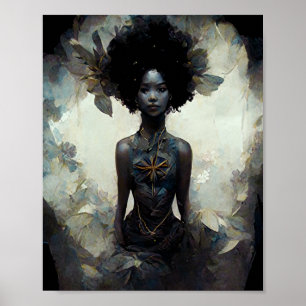 Wood Sprite Fee Faiasy Fantasy Art Poster