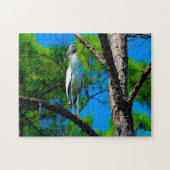 Wood Stork Florida Puzzle (Horizontal)