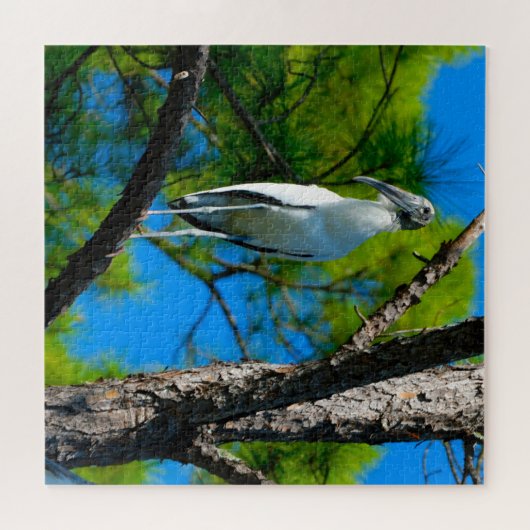 Wood Stork Florida Puzzle (Horizontal)